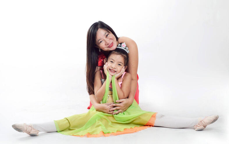 Teacher Car with some of the 2020 Dance Plus Calendar Girls.